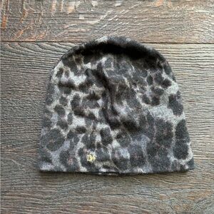 DVF Leopard Beanie